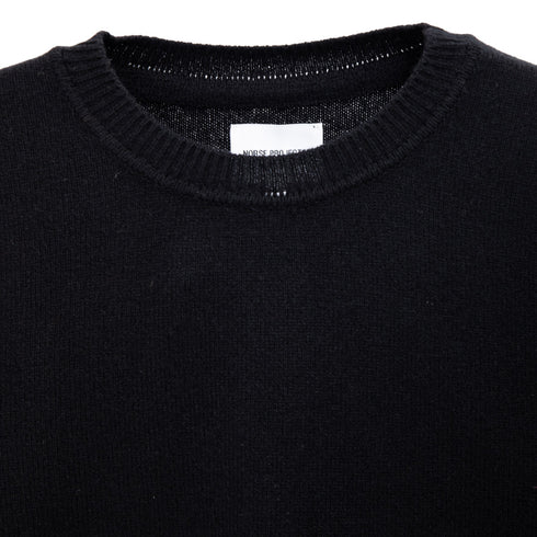 Norse Projects Sigfred Merino Lambswool Sweater Black N45-03459999 Degli Uberti